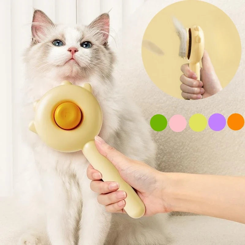 Effortless Pet Grooming Brush